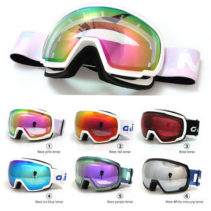 Yijia ऑप्टिकल लोकप्रिय yh709 स्की स्पोर्ट्स आईवियर कस्टम काले या सफेद टीपू फ्रेम ध्रुवीकृत पीसी लेंस स्की गॉगल - Product Image 6
