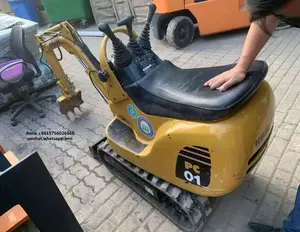 Kullanılan mikro Digger 300kg Komatsu PC01 mini ekskavatör