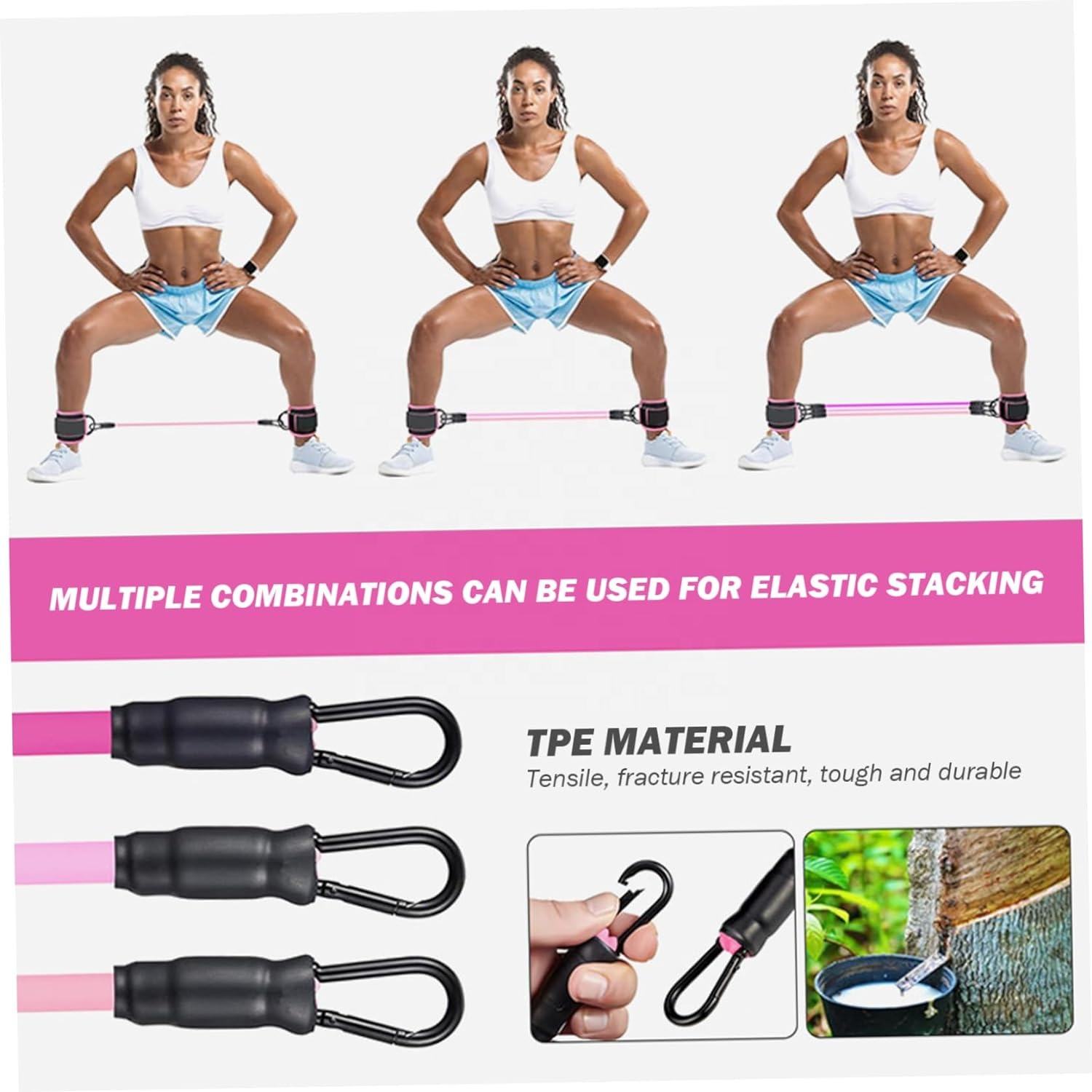 Exercise Equipment Ankle Strap Resistance Band Ankle Resistance