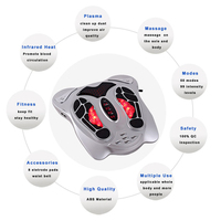 Appareil de massage électrique pour les pieds et les jambes Chaleur infrarouge lointain Acupuncture Shiatsu Dispositif de circulation sanguine Thérapie physique corporelle