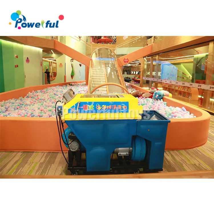 Ball pool cleaner ocean ball pit dry cleaning machine