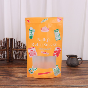 Sales <strong>Large</strong> Eco Triangle Shape Popcorn and Candy Cone Plastic <strong>Bags</strong> <strong>Sweets</strong> and Candies Resealable <strong>Bags</strong> - Product Image 4