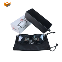 Nouvelle conception, logo personnalisé, boîte à lunettes de soleil en papier de luxe, boîte à tiroir, boîtes cadeaux luxueuses pour lunettes de soleil