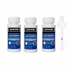 <span class=keywords><strong>Meilleur</strong></span> <span class=keywords><strong>produit</strong></span> pour la <span class=keywords><strong>repousse</strong></span> des <span class=keywords><strong>cheveux</strong></span> pour hommes et femmes, 60 ml, ensemble 6 en 1, sérum capillaire 5 %, traitement pour la barbe - Product Image 1