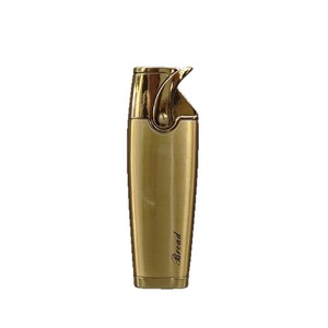 Wholesale Mini Refillable with Butane <b>Gas</b> Metal Windproof Lighter Brushed Silver Engraved Logo Men's Business Gift - Product Image 5