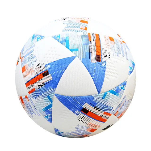 Sanhuan PU bola de futebol com ligação térmica de alta qualidade fábrica de futebol