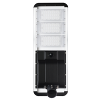 Lampu Jalan Tenaga Surya Terintegrasi 60W 11400LM IP65 Tahan Air Tiang Aluminium Alloy dengan Remote Control untuk Jalan dan Lapangan