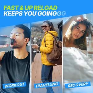 Suplemento Energético de Marca Blanca, Complejo de Vitaminas y Minerales, Electrolitos en Polvo - Product Image 6