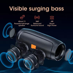 CHARGEMINI3 + portátil al aire libre inalámbrico para altavoz <span class=keywords><strong>Bluetooth</strong></span> Venta caliente Mini <span class=keywords><strong>Radio</strong></span> de coche con iluminación LED RGB alimentado por batería - Product Image 2