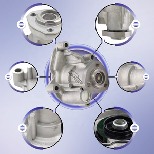 อะไหล่เครื่องยนต์ MANER อะไหล่รถยนต์ ระบบระบายความร้อน ปั๊มน้ำ สำหรับ vw Skoda Audi VW 1.4 TFSI CNV CAX โลหะ 03C121019J - Product Image 6