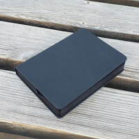 LABON Black Paper Blank Innenseite Tragbare kleine Tasche Briefpapier Geschenk Hardcover Notebook