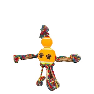 Jouet pour chien en corde de coton écologique à forte demande Jeu de plein air durable du fabricant et exportateur indien - Product Image 2