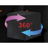 Nuovo Design Creativo Schermo LED a Cubo P3.91 500x500mm a 5 Lati, Animazione a Colori Completi per Pubblicità, Luminosità 1000 Nits, Garanzia 2 Anni