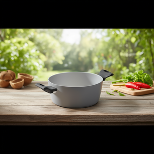 Casseruola Alluminio antiaderente (24cm) MELODIA FINEGRES Grigio 0000990724 - Product Image 3
