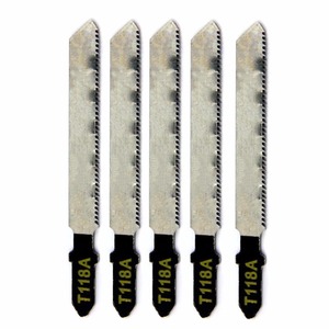 5 uds. Nuevas cuchillas curvas para sierra de calar T118A HCS de 77 mm de longitud para corte de metal de 1.0-3.0 mm - Product Image 2