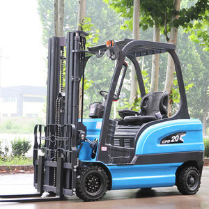 Carrello Elevatore Elettrico di Alta Qualità da 1,5, 2 e 3 Tonnellate, <span class=keywords><strong>Mini</strong></span> Muletto Autocaricante 4x4 per Magazzini Esterni - Product Image 4