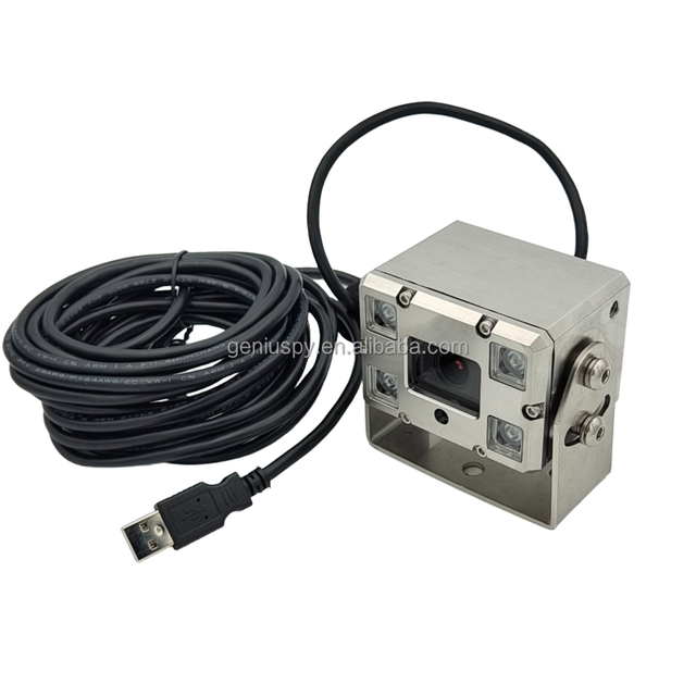 IP68 EX Explosion Proof Box Camera 304 Stainless Steel CMOS 2MP 1080P IR Night Vision 2.8mm Vandal-Proof USB Camera for Oil Gas
