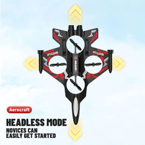 Juguete Volador RC con Giro de 360 Grados °   Flip & Roll - Arranque con un solo clic, Anticolisión, Luces LED, Control remoto de 2.4GHz (Azul/Rojo) - Product Image 6