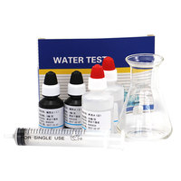 Kit de prueba de alcalinidad de calidad del agua, equipo de prueba de pH, equipo de laboratorio, tiras de prueba de pH, LR