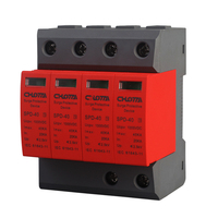 Dispositif de protection contre les surtensions LONG TAI DC SPD T2 4P 1000V DC pour système d'énergie solaire, parafoudre certifié CE 40kA