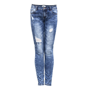 Jeans de Mezclilla para Mujer, Corte Recto, Sostenibles, Personalizables (OEM), de Secado Rápido, Elegantes, Diseño Moderno, Cintura Alta, Spandex y Algodón Transpirable - Product Image 4