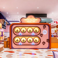 Aire de jeux intérieure sur le thème de la ferme Moetry, équipement de simulation de petit agriculteur pour parc d'attractions, club pour enfants, café ludique