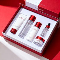 Ensemble de cosmétiques de luxe pour soins de la peau, pot de 30g 50g, emballage cadeau, crème pour le visage, lotion, flacon compte-gouttes en verre, pompe à lotion, 10ml 30ml, vente en gros