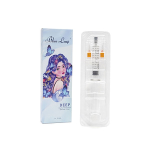 Gel d'<span class=keywords><strong>acide</strong></span> <span class=keywords><strong>hyaluronique</strong></span> profond approuvé CE ISO pour l'<span class=keywords><strong>injection</strong></span> cutanée, amélioration de la ligne de la mâchoire et augmentation du menton - Product Image 2