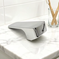 Poignée de robinet de douche en zinc chromé DF-1369 de haute qualité et écologique