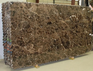 <span class=keywords><strong>Prix</strong></span> au mètre carré des carreaux de marbre brun Dark Emperador, Emperoer Emperoder, dalle de marbre brun chocolat Emperor, Breccia, découpée sur mesure - Product Image 3