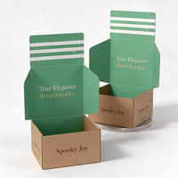 Boîtes d'expédition en carton ondulé avec logo imprimé personnalisé, dorure à chaud, conception gratuite, fermeture auto-adhésive et bande de déchirement