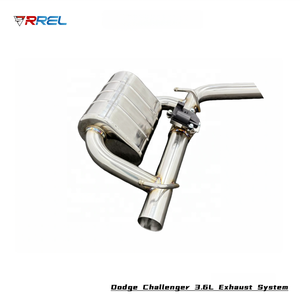 Высокопроизводительная выхлопная система <span class=keywords><strong>Catback</strong></span> для Dodge Challenger SRT 3.6L 6.2L (2015-2023) - нержавеющая сталь SUS304, прямое крепление - Product Image 5