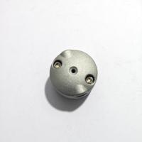 Pince croisée de fixation de corde de disque rond en aluminium haute résistance pour équipement d'amusement extérieur-Filets de terrain de jeu Structures d'escalade