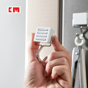 Mạnh mẽ từ Móc thủng miễn phí kim loại móc bếp phạm vi mui xe tủ lạnh traceless móc - Product Image 3