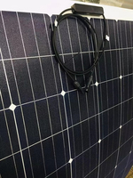 Panneau solaire flexible monocristallin imperméable à l'eau en film mince ETFE 60W 80W 100W 180W 200W 100 Watt
