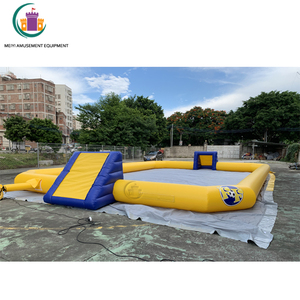 Campo de fútbol inflable gigante, valla de PVC para exteriores, nuevo diseño - Product Image 3
