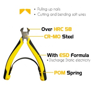 [Handy-Age]-5 Inch ESD End Cutting <b>Pliers</b> (HT1000-154) - Product Image 2