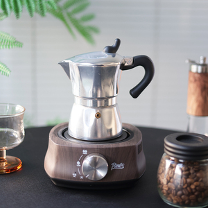 Cafetière <span class=keywords><strong>Moka</strong></span> Expresso Portable Classique en Aluminium, Nouveau Design Personnalisé, Écologique, Capacité 0,5-9 Tasses, Modèle Century - Product Image 1