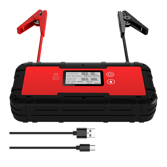 Factory Custom Portable Supercapacitor Car Emergency Starting Power Supply Family Car Rescue Equipment Jump Starter