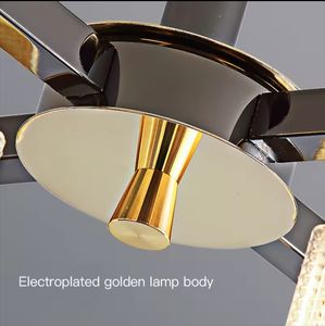 Zeal Lighting Modern Living Room Main Light Designer Ceiling High-end Atmospheric Bedroom Simple Dining Room <b>Chandelier</b> - Product Image 6