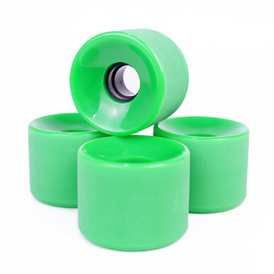 <span class=keywords><strong>Surf</strong></span> <span class=keywords><strong>Skate</strong></span> High Rebolund 78A 65mm Logo personnalisé Crusing <span class=keywords><strong>Longboard</strong></span> Roues - Product Image 1