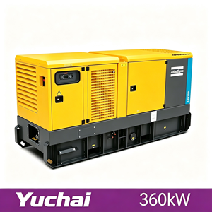 เครื่องกำเนิดไฟฟ้าดีเซลยูชัยแบบเงียบ 360 กิโลวัตต์ 450 กิโลโวลต์แอมแปร์ สำหรับงานหนัก 3 เฟส ระบายความร้อนด้วยน้ำ เกรดอุตสาหกรรม สำหรับศูนย์ข้อมูลขนาดใหญ่ พร้อมระบบ ATS - Product Image 1