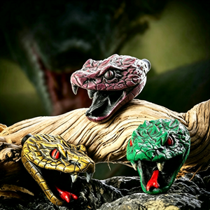 Halloween Scary Snake Death Whistle Resin Screaming Animal Whistle Noise Maker Party Decoration Wholesale - Product Image 4