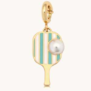 Venta al por mayor precio barato DIY accesorio <span class=keywords><strong>de</strong></span> acero inoxidable chapado en <span class=keywords><strong>oro</strong></span> Cae Bear Pingpong encantos esmalte cereza colgante collar circón - Product Image 4