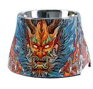 Mangkuk Makan Anjing Ukuran Sedang Desain Super Merek Grosir, Alas Stabil, Tahan Lama, Warna Solid atau Dengan Gambar - Product Image 5