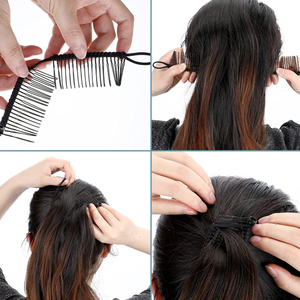 Pinza de Pelo Tipo Banana de 20/30/40 Dientes para Cabello Grueso y Rizado, Peines Vintage, Horquillas, Accesorios para el Cabello para Mujer - Product Image 4