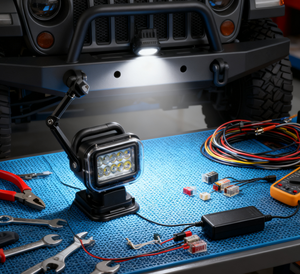 Loyd 7 дюймов 50 Вт Водонепроницаемый светодиодный поисковый свет для морского использования - Product Image 4