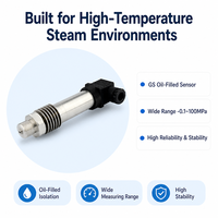GPT220 0-10V Compact High Temperature Steam Pressure Sensor