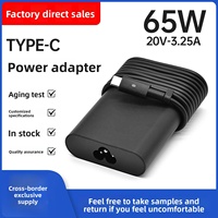 Cargador de Laptop USB-C de 65W, Nuevo, para Carga Rápida de 20V 3.25A, Adaptador de Corriente Tipo-C, Accesorios para Computadora, Protección OTP, OEM