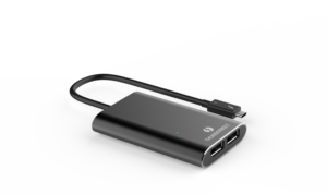 <span class=keywords><strong>Adaptateur</strong></span> <span class=keywords><strong>Thunderbolt</strong></span> 3 en aluminium 5K / Dual 4K DP - Product Image 2